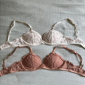 Aerie Lace Wireless Padded Bras